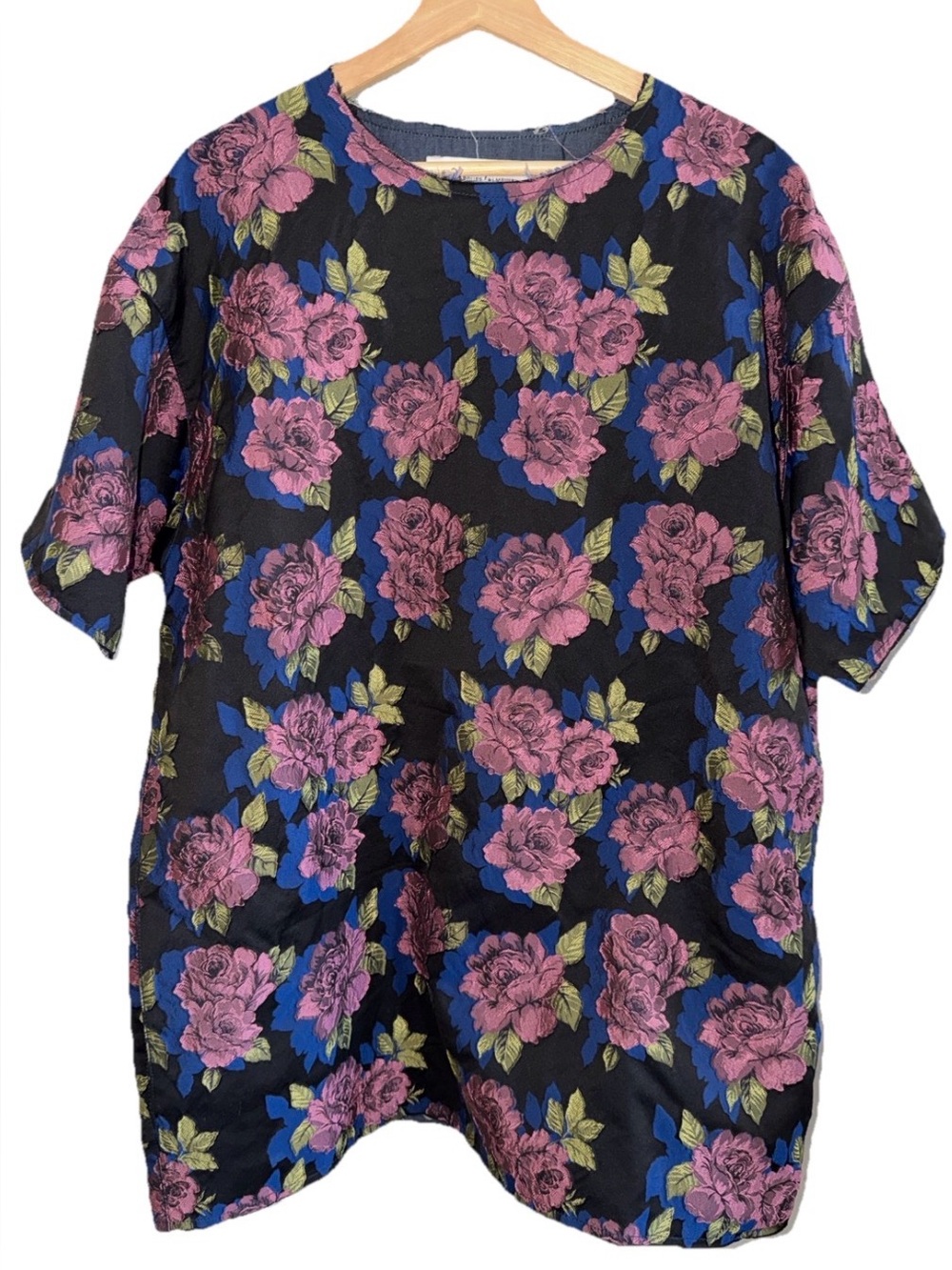 Marques ALMEIDA Floral Shirt Dress Mini Sz. S
